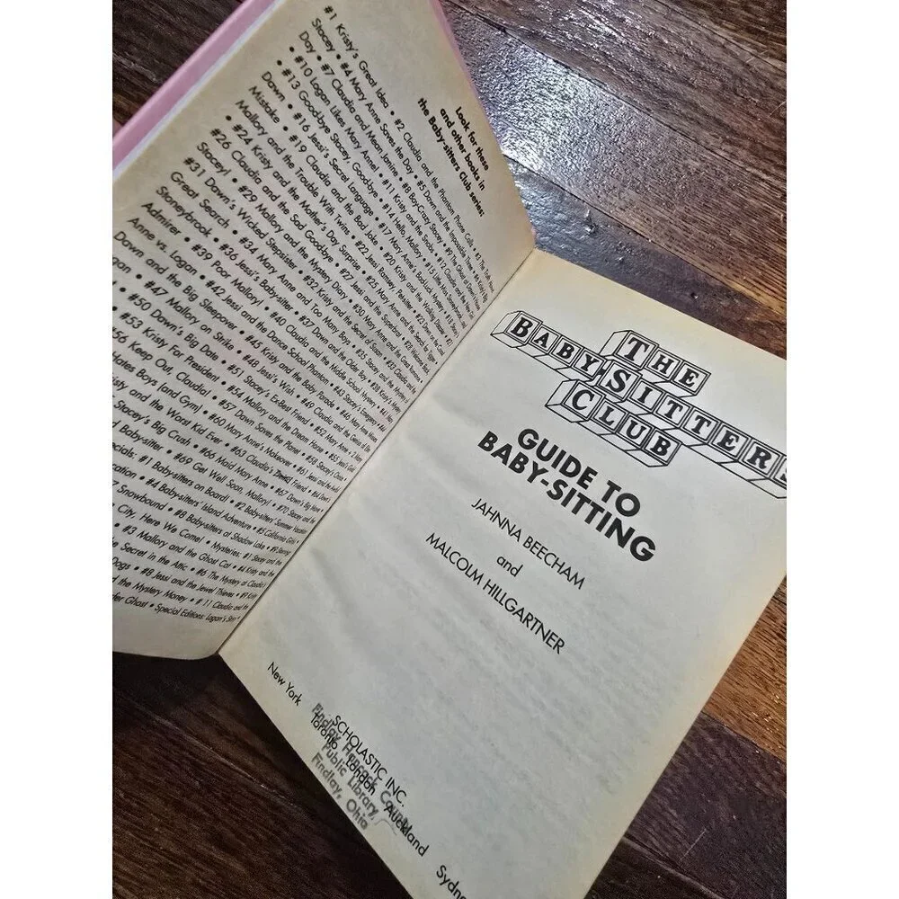 Vintage The Baby-sitters Guide to Baby-sitting